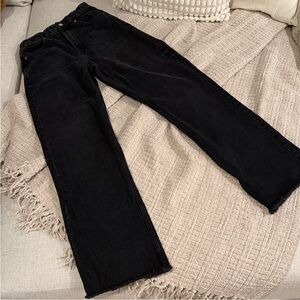 ZARA FULL LENGTH TRF HIGH RISE
WIDE LEG JEANS